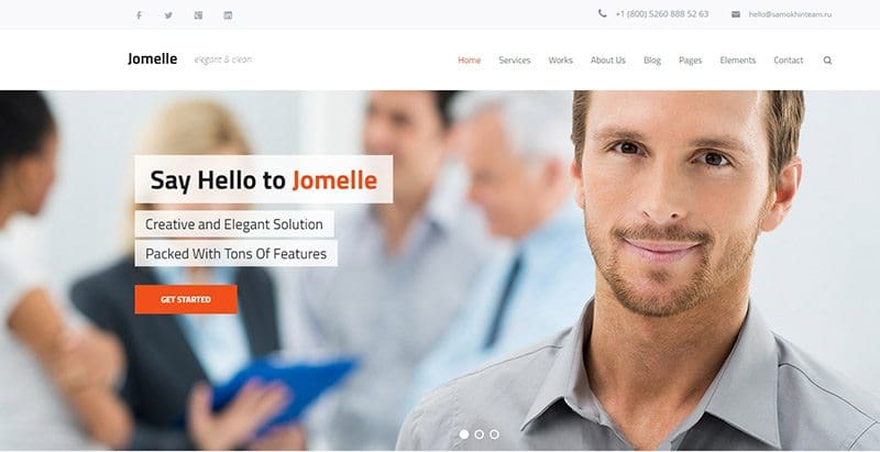 Jomelle themes wordpress creer site web startup pme entreprise societe Jomelle themes wordpress creer site web startup pme entreprise societe