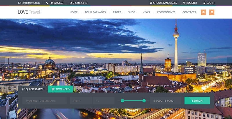 Love travel themes wordpress creer site web agence voyages tourisme hotel tour operateur Love travel themes wordpress creer site web agence voyages tourisme hotel tour operateur
