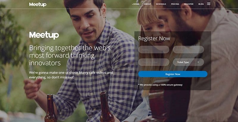 Meetup themes wordpress creer site web evenements conference congres point de presse Meetup themes wordpress creer site web evenements conference congres point de presse