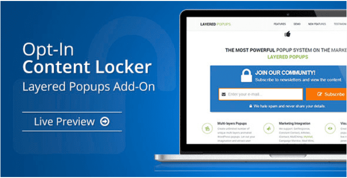Opt in content locker layered popups add on Opt in content locker layered popups add on