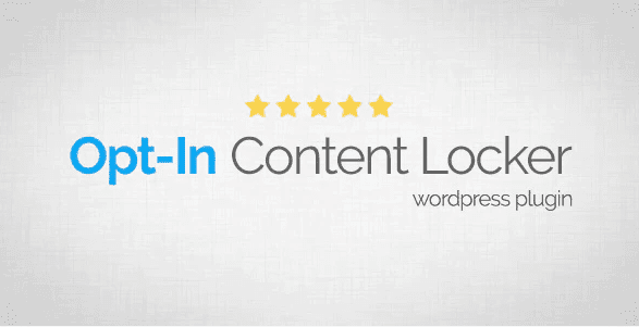 Opt in content locker for wordpress plugin verouilleur contenu blogpascher