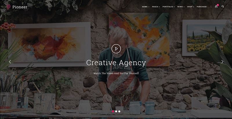Pioneer themes wordpress creer site web entreprise organisation agence Pioneer themes wordpress creer site web entreprise organisation agence