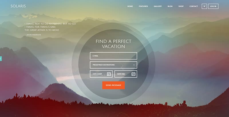 Solaris themes wordpress creer site web agence voyages tourisme hotel tour operateur Solaris themes wordpress creer site web agence voyages tourisme hotel tour operateur