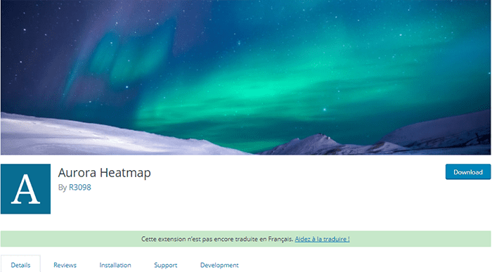 Comment ameliorer blog wordpress weekend aurora heatmap