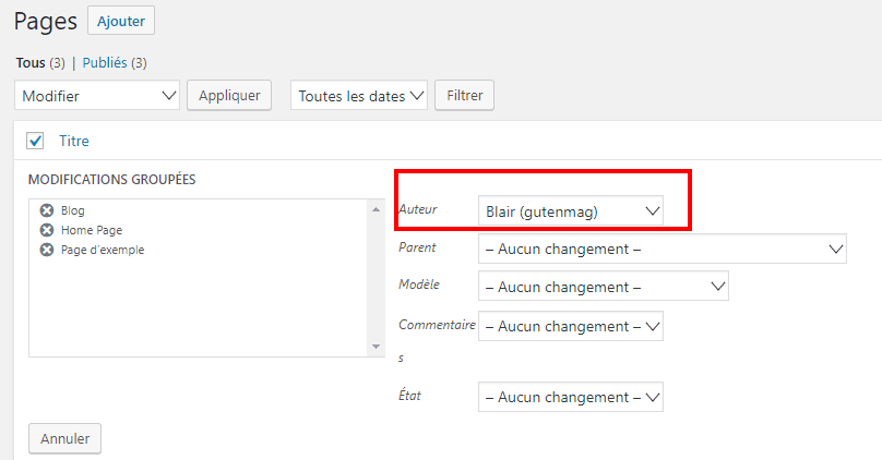 Comment autoriser utilisateurs modifier certaines pages 4 Comment autoriser utilisateurs modifier certaines pages 4