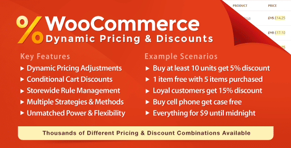 Wc dynamic pricing discounts plugin wordpress pour réduction Wc dynamic pricing discounts plugin wordpress pour réduction