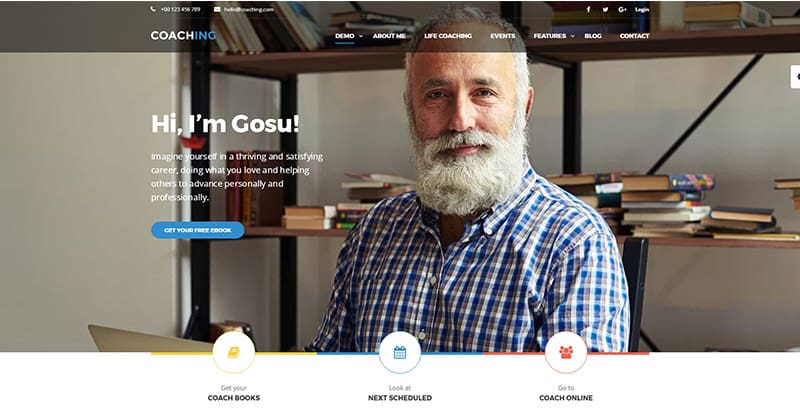 Coaching wp themes wordpress creer site web coaching vie sante developpement personel nutrition