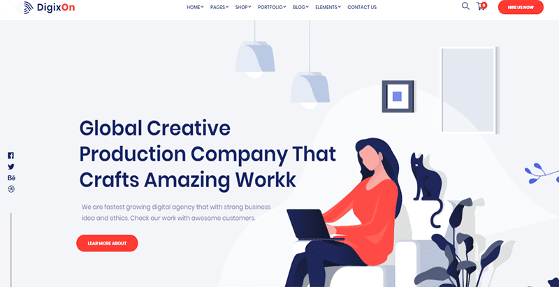 Digitalo theme wordpress creer site web entreprise Digitalo theme wordpress creer site web entreprise
