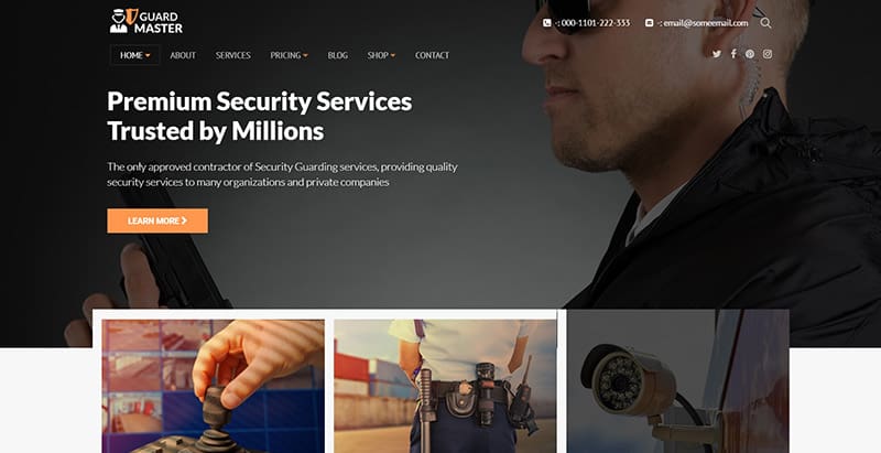 Guardmaster themes wordpress creer site web entreprise securite gardiennage garde corps surveillance Guardmaster themes wordpress creer site web entreprise securite gardiennage garde corps surveillance