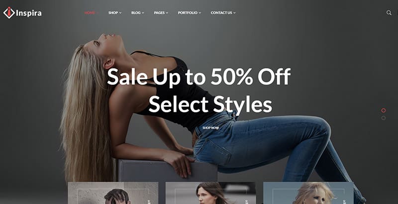 Inspira themes wordpress creer site ecommerce mode fashion vetement chaussure lingerie Inspira themes wordpress creer site ecommerce mode fashion vetement chaussure lingerie