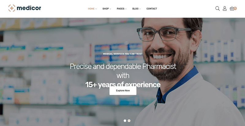 Medicor theme wordpress creer site web hopital Medicor theme wordpress creer site web hopital