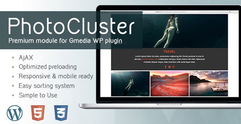 PhotoCluster plugins wordpress ajouter galerie portfolio site web blog PhotoCluster plugins wordpress ajouter galerie portfolio site web blog