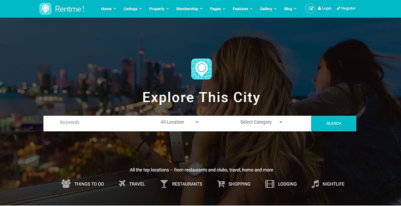 Rentme themes wordpress creer portail web annonces offres emplois Rentme themes wordpress creer portail web annonces offres emplois