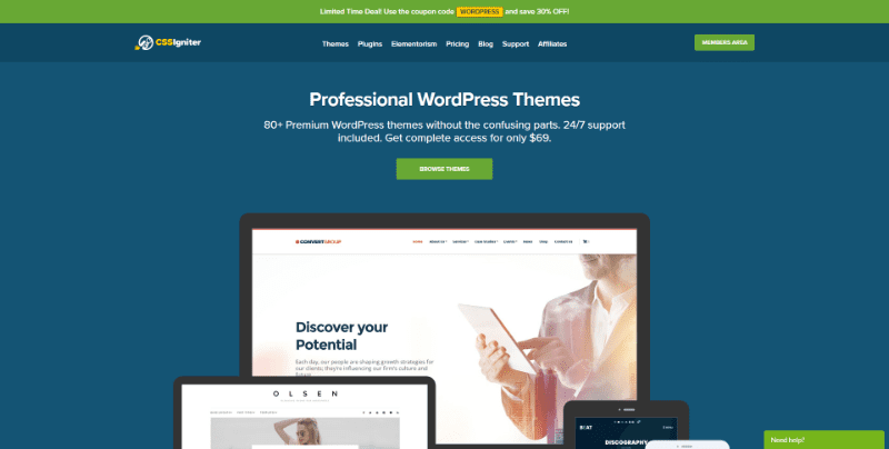 Cssigniter marketplace blogpascher