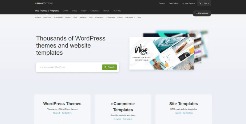 Themeforest marketplace blogpascher