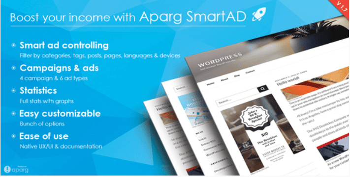 Aparg smartad wordpress ad management plugin Aparg smartad wordpress ad management plugin