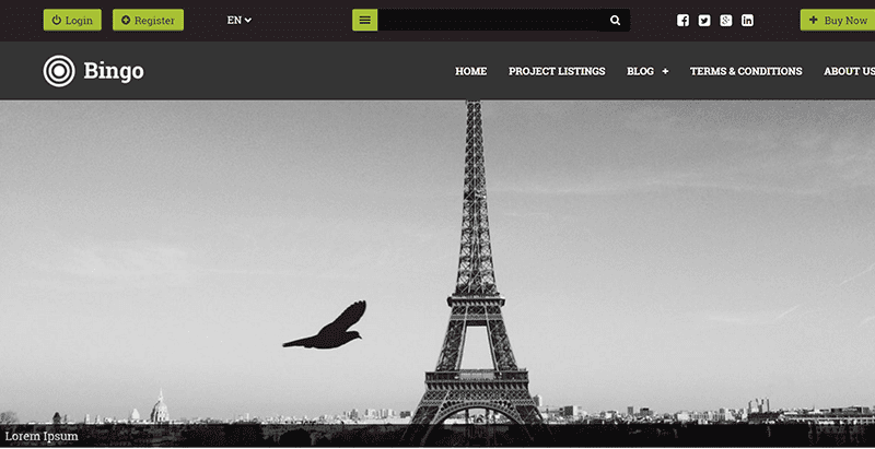 Bingo themes wordpress creer site web vente encheres ecommerce