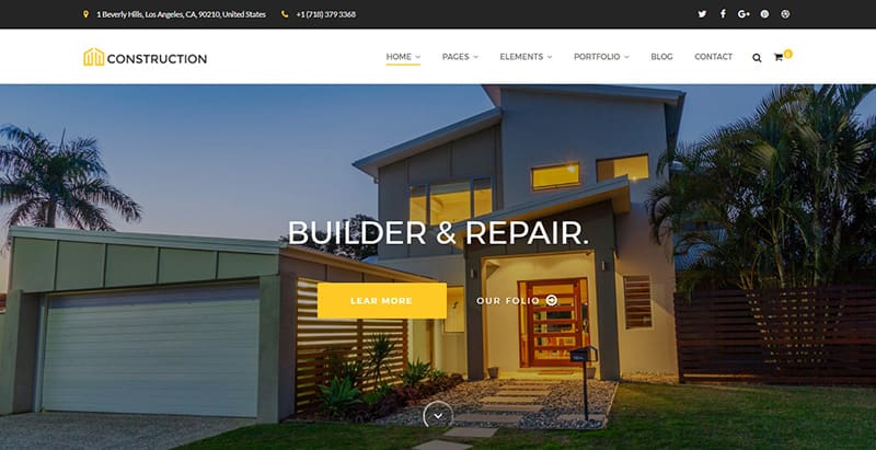 Construction1 themes wordpress creer site internet entreprise construction renovation Construction1 themes wordpress creer site internet entreprise construction renovation