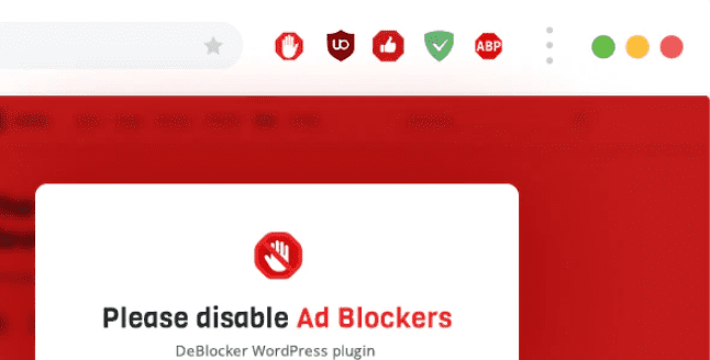 reklam engelleyicileri atlama - Deblocker - wordpress eklentisi için anti adblock