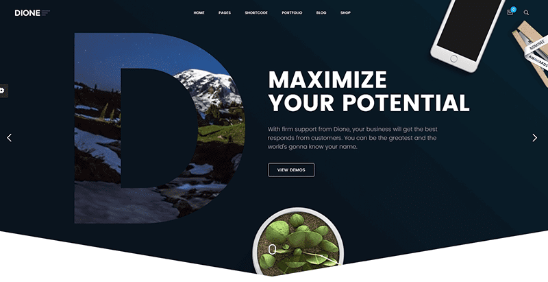 Dione themes wordpress creer site web agence creative photographie portfolio Dione themes wordpress creer site web agence creative photographie portfolio