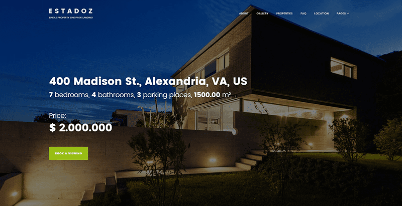 مواضيع Estadoz موقع ووردبريس شركة إنشاءات مهندس عقارات