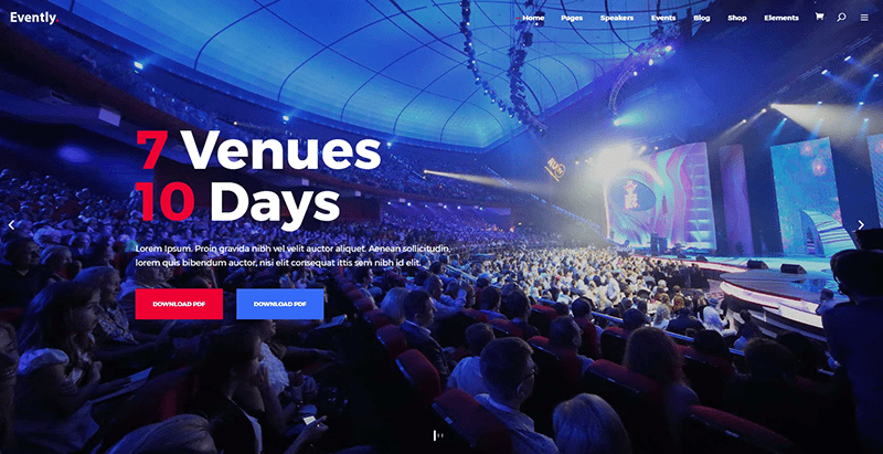 Evently themes wordpress creer site web evenement conference mariage seminaire Evently themes wordpress creer site web evenement conference mariage seminaire