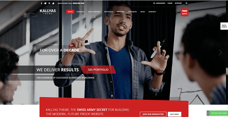 Kallyas themes wordpress populaires creer site web entreprise ecommerce startup creative Kallyas themes wordpress populaires creer site web entreprise ecommerce startup creative