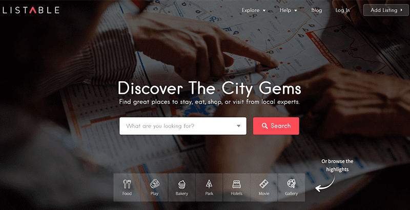 Listable themes wordpress creer portail web annonces annuaire listing