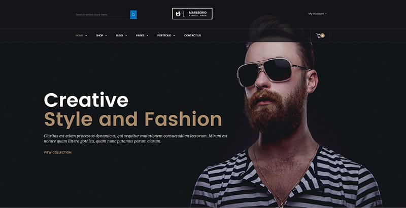 Marlboro themes wordpress look sombre creer site web creative ecommerce magazine entreprise Marlboro themes wordpress look sombre creer site web creative ecommerce magazine entreprise