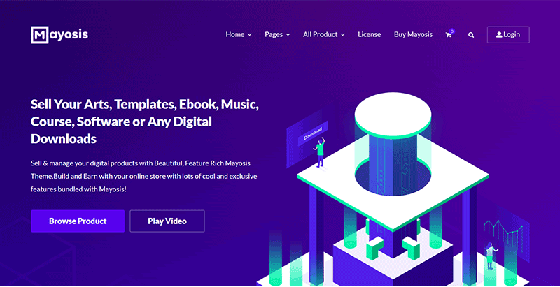 Mayosis digital marketplace theme Mayosis digital marketplace theme