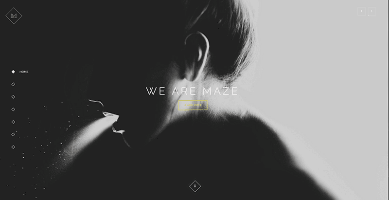 Maze themes wordpress creer site web entreprise numerique digital creative hebergement referencement