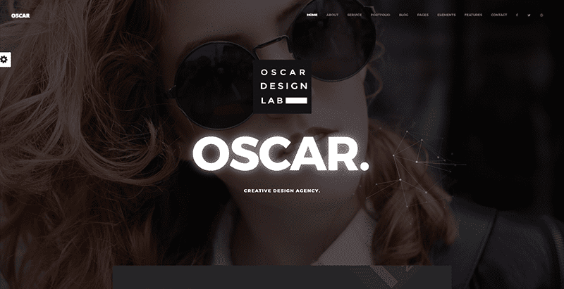 Oscar themes wordpress creer site web agence creative architecte entreprise