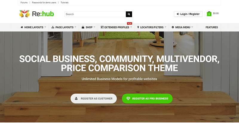 Rehub themes wordpress creer portail web annonces annuaire listing Rehub themes wordpress creer portail web annonces annuaire listing