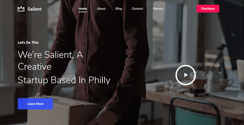 Salient themes wordpress populaires creer site web entreprise ecommerce startup creative Salient themes wordpress populaires creer site web entreprise ecommerce startup creative