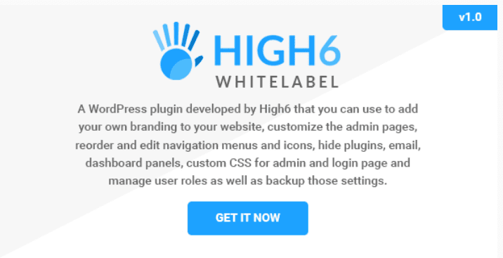Whitelabel wordpress admin and login