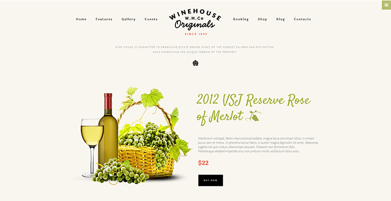 Wine house themes wordpress creer site web vente produits bio alimentation nutrition ferme Wine house themes wordpress creer site web vente produits bio alimentation nutrition ferme