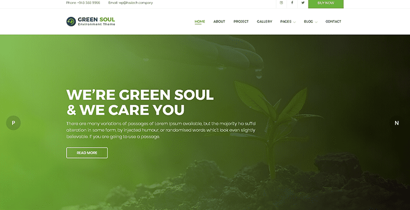Greensoul themes wordpress creer site web organisation ecologique environnement ecosysteme Greensoul themes wordpress creer site web organisation ecologique environnement ecosysteme