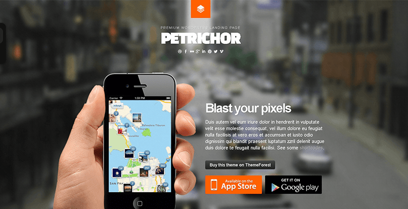 Petrichor themes wordpress creer site web applications mobiles logiciel Petrichor themes wordpress creer site web applications mobiles logiciel
