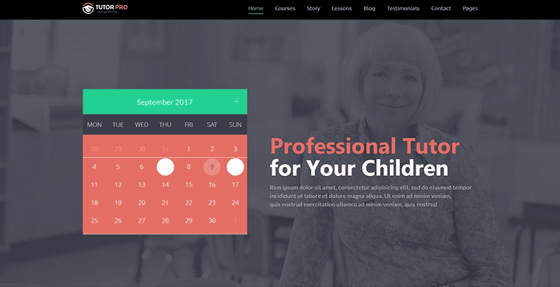 Tutor pro themes wordpress creer site web college lycee universite