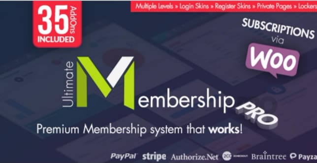 Ultimate membership pro plugins wordpress verrouiller contenus site web Ultimate membership pro plugins wordpress verrouiller contenus site web
