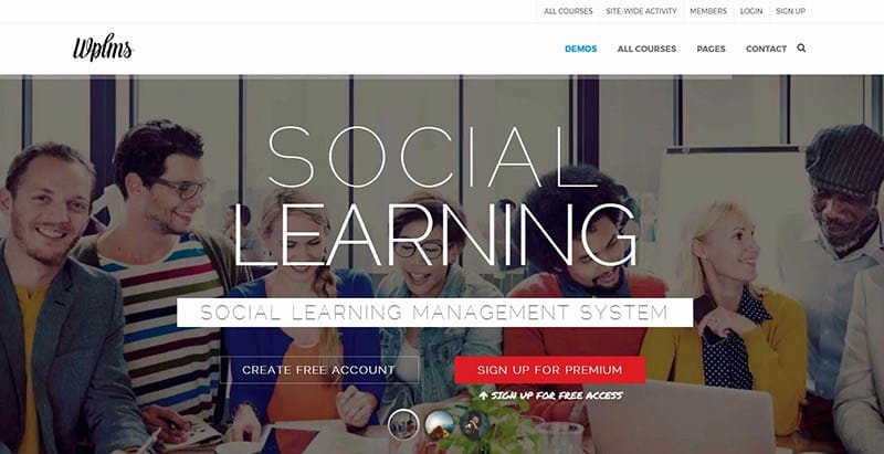 Wplms themes wordpress creer reseau social site web communautaire » BlogPasCher Wplms themes wordpress creer reseau social site web communautaire