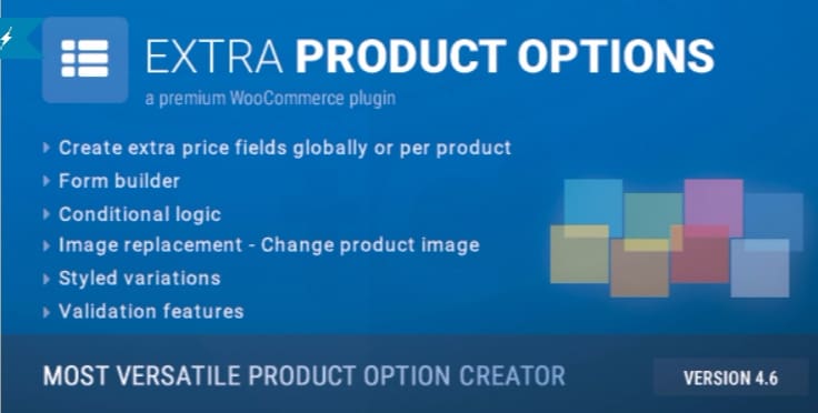 Woocommerce extra product options Woocommerce extra product options