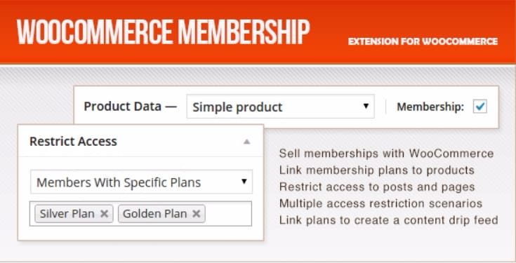 WooCommerce Membership WooCommerce Membership