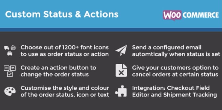 WooCommerce Order Status Actions Manager WooCommerce Order Status Actions Manager