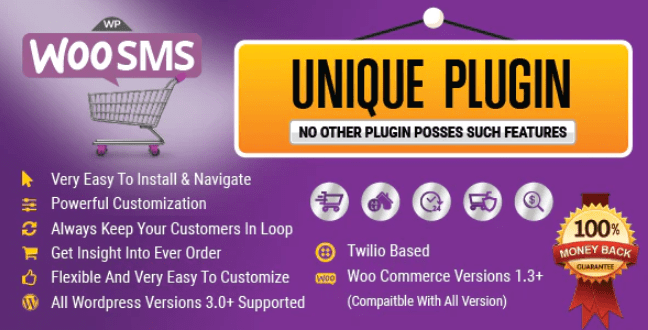 Wordpress woo commerce sms notifications plugin wordpress