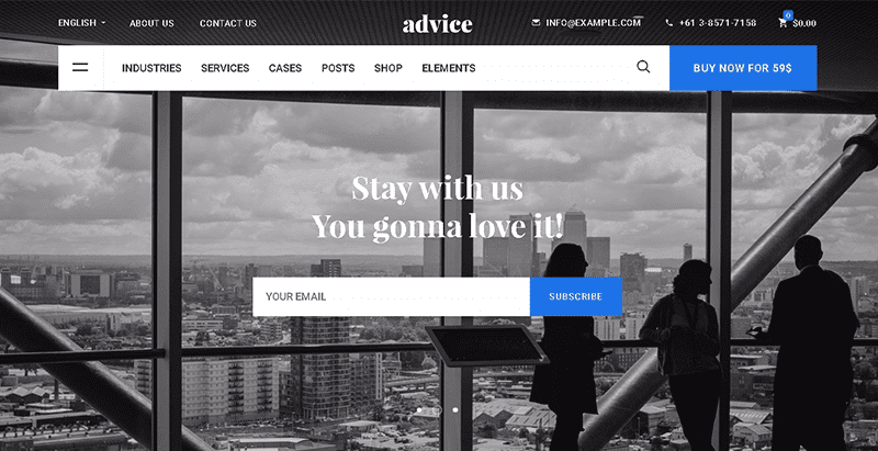 Advice themes wordpress creer site internet compagnie assurances