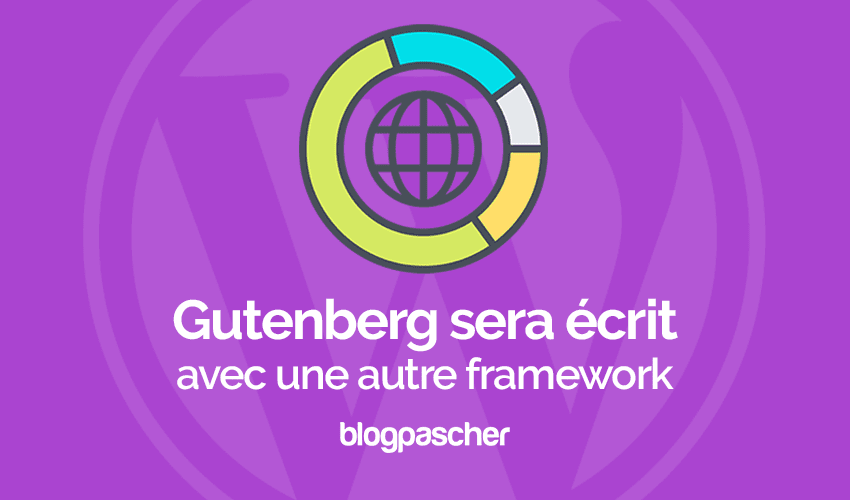 Gutenberg sera réécrit avec une autre librairie JS à cause du brevet de React JS