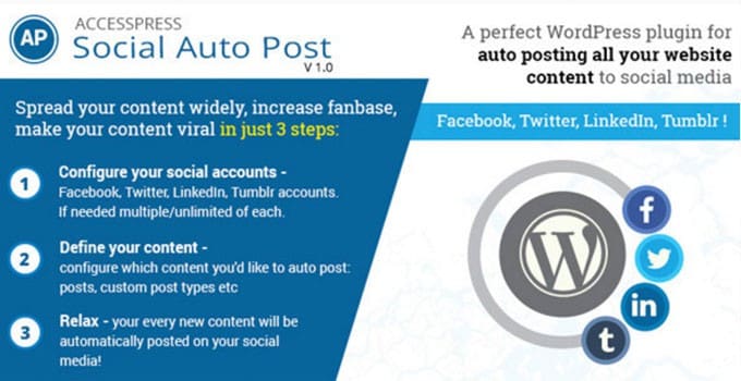 Accesspress social autopost
