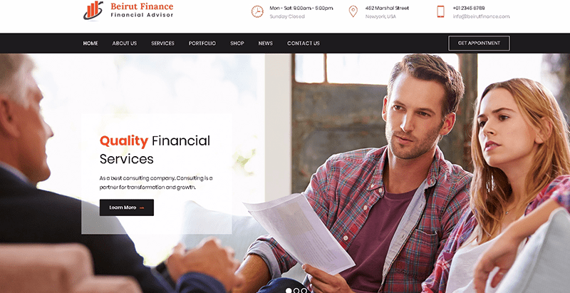 Beirut themes wordpress creer site web entreprise Beirut themes wordpress creer site web entreprise