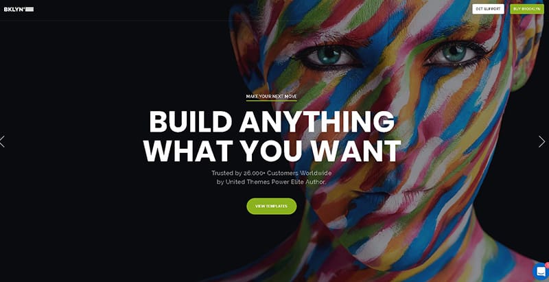 Brooklyn themes wordpress creer site internet entreprise agence startup pme